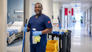 hospital cleaning
